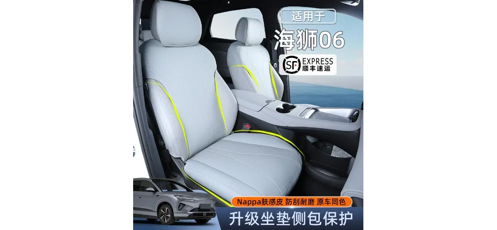 BYD Sea Lion 06 Upgraded Nappa Skin-feel Leather Seat Side Cushion