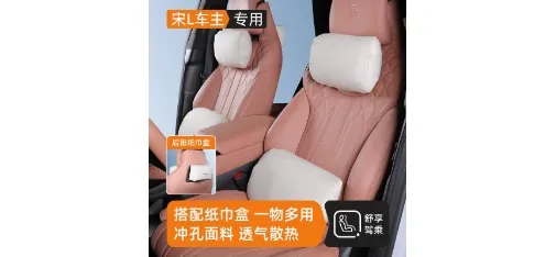 BYD Song L Upgraded Nappa Skin-feel Leather Seat Side Cushion