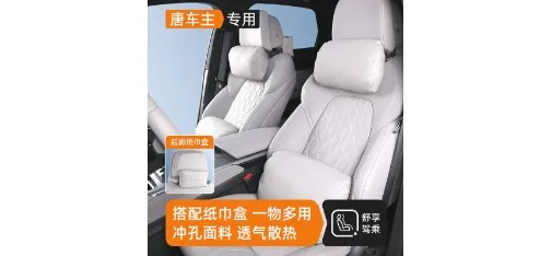 BYD Tang Upgraded Nappa Skin-feel Leather Seat Side Cushion