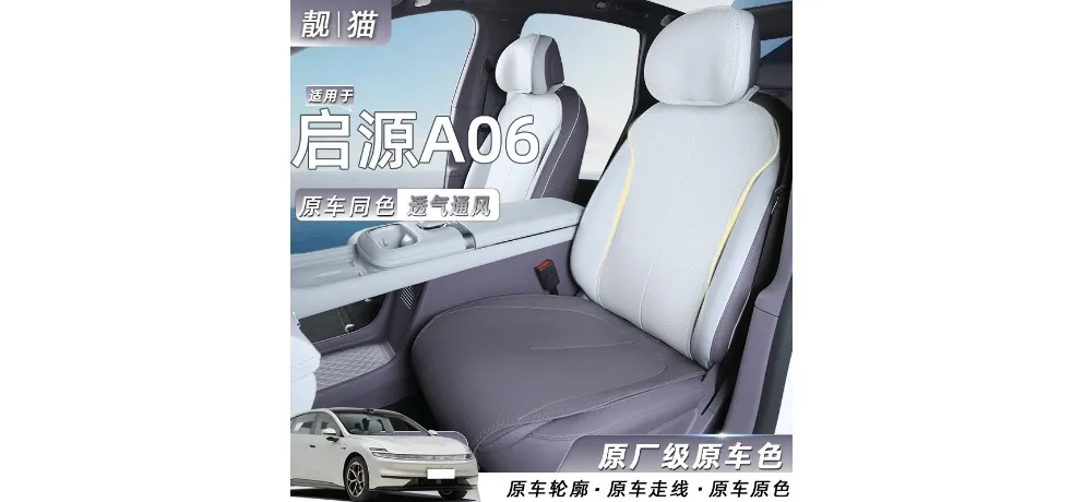 Changan Qiyuan A06 Upgraded Nappa Skin-feel Leather Seat Side Cushion