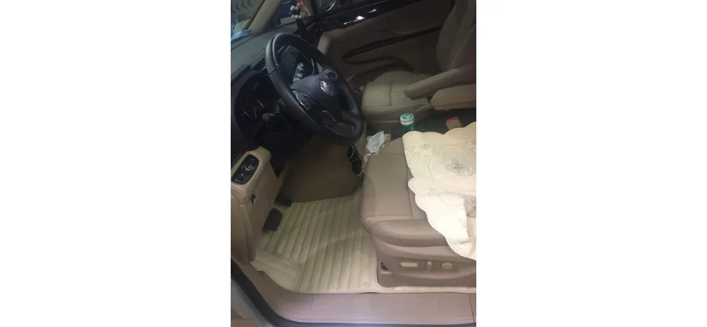Toyota Beige Full-coverage Carpet Floor Mat Real Shot