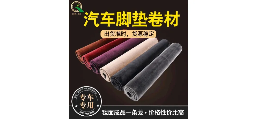 Universal Carpet Floor Mat Roll 6-Color Series Eco-friendly
