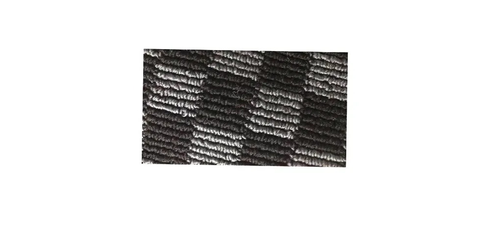 Universal Carpet Material Close-up Texture Black-Gray Loop Pile