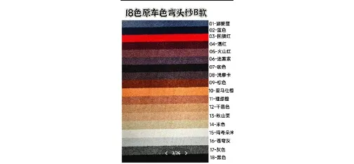 MINGLI 18-Color OEM Curved Yarn Carpet Roll Type B