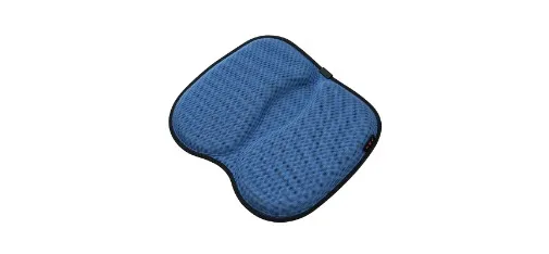 Royal Blue Hexagonal Mesh Car Seat Cushion