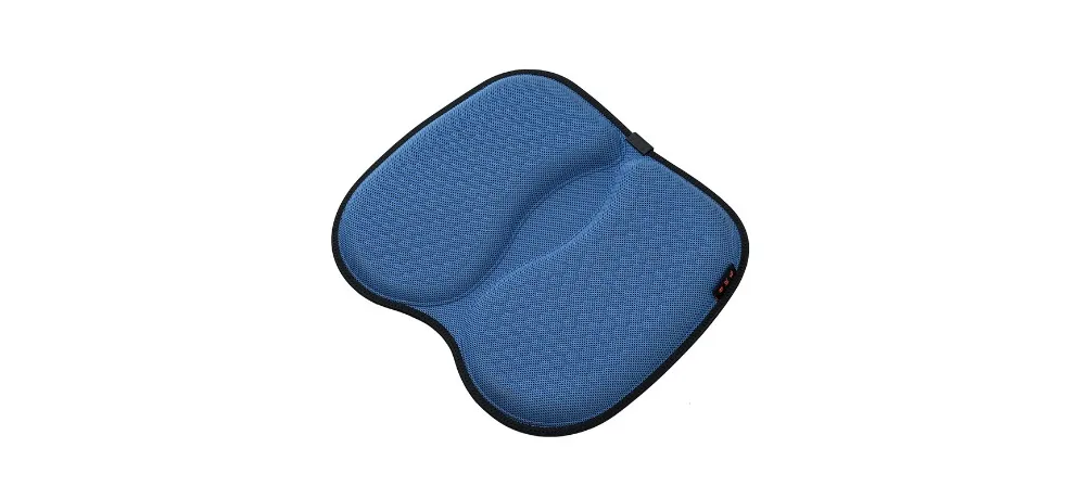 Royal Blue Hexagonal Mesh Car Seat Cushion