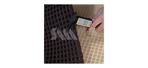 Simu 3D Large Hole Washable Mesh Fabric 9mm Thick