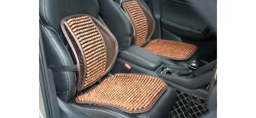 Vietnam Natural Wood Bead Car Seat Cushion Set