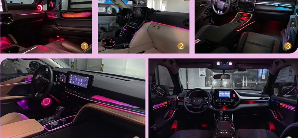 Pangdenglai Intelligent Car Interior Ambient Lighting