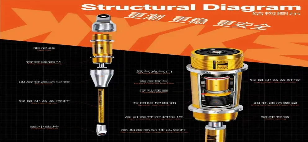 KYKW Automotive Balance Damping Rod