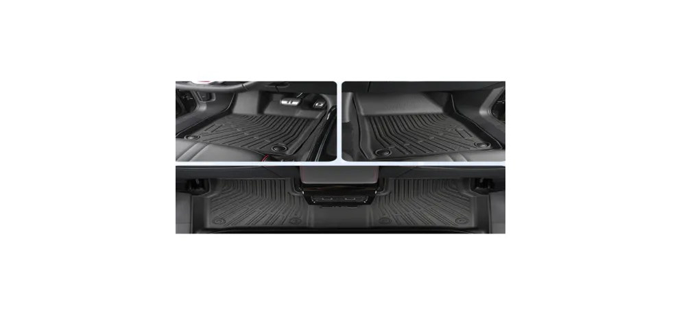 YAZHONG Car Leather Floor Mats