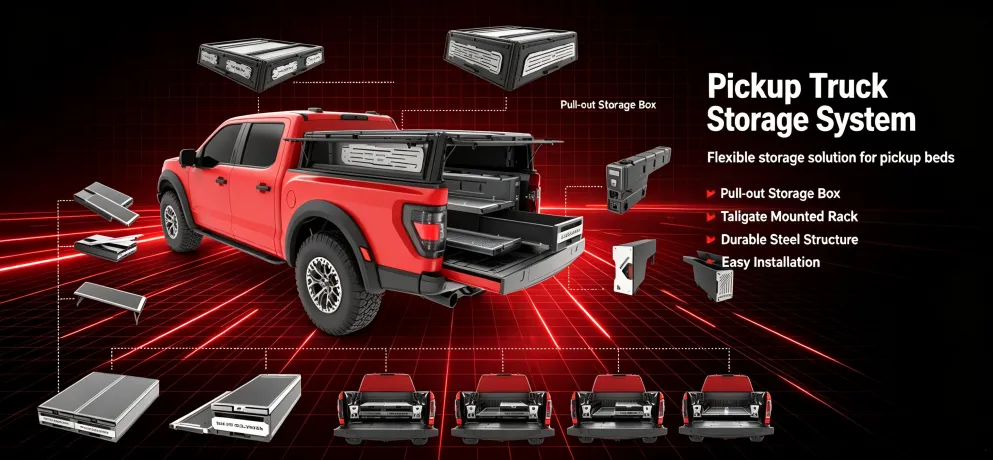 EOB Universal Modular Pickup Truck Bed Expansion Platform